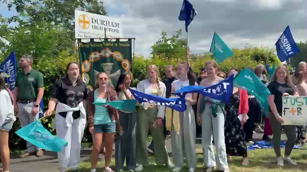 Emergency Protest Held After Sudden Closure of 142-Year-Old Durham High School