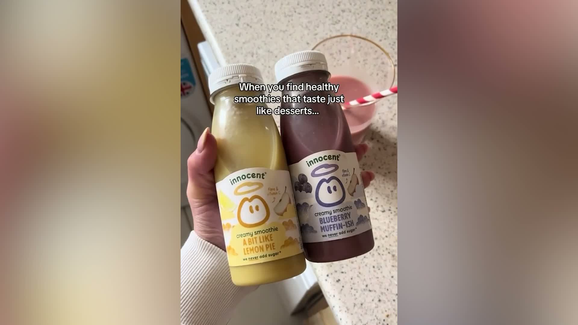Innocent Smoothie Tastes Like Dessert With Fibre and Vitamin Boost