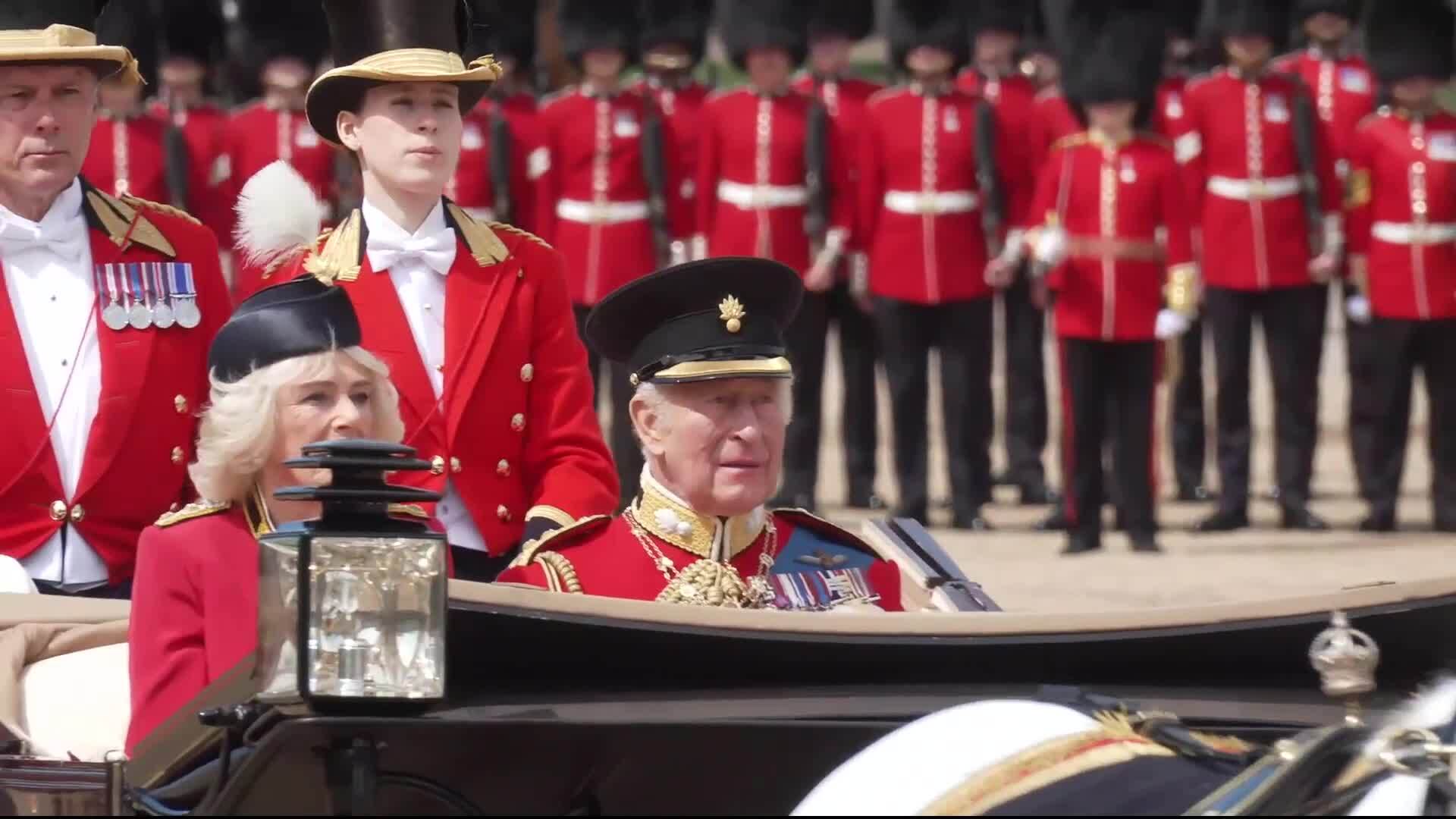 BBC Trooping the Colour Viewers Emotional Over Duke of Kent Standing Alone