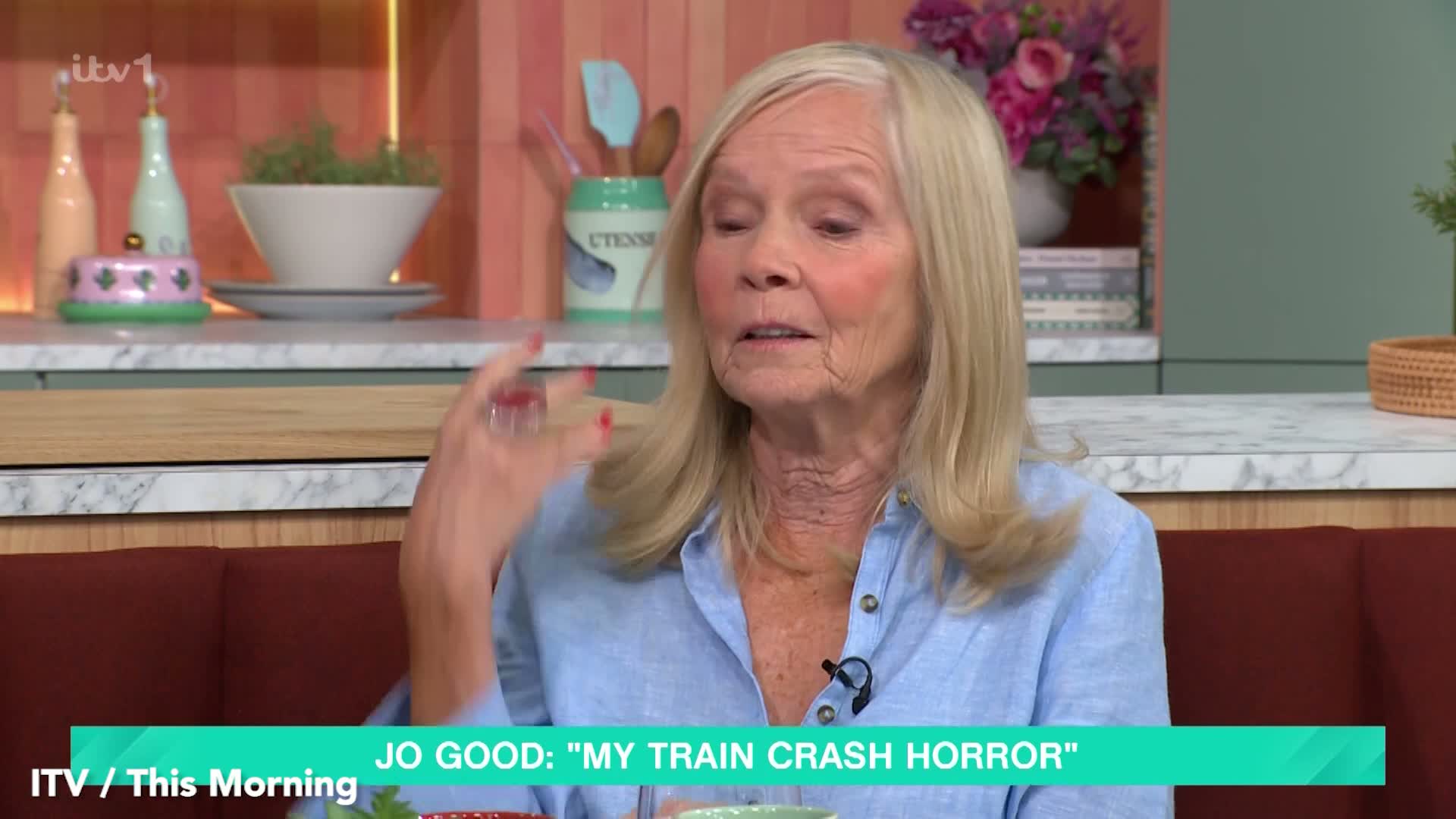 This Morning's Jo Good Returns to Studio After Bedford Train Crash Injuries