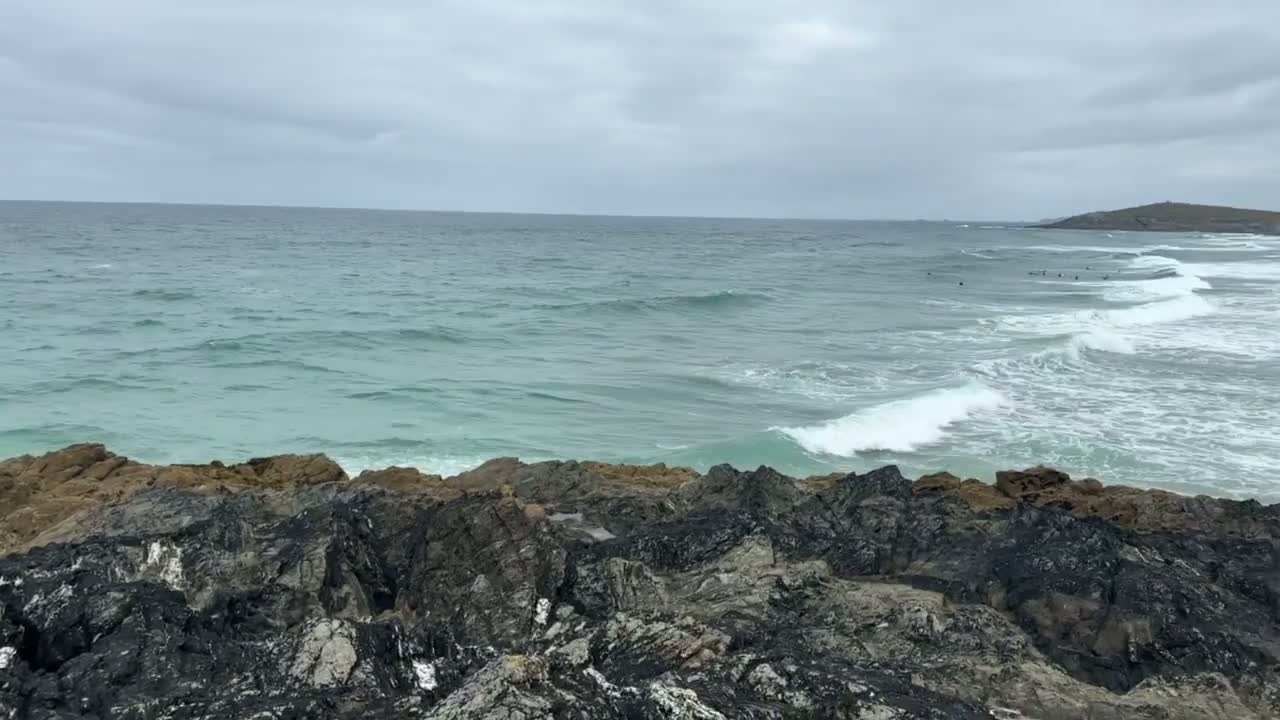Fistral beach victims were dad and daughter after water entry