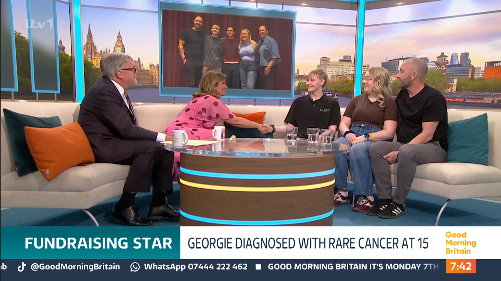 Scottish teen with aggressive cancer breaks down on GMB after emotional update
