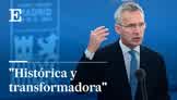 Última Hora de la cumbre de la OTAN | Stoltenberg: Va a ser histórica y transformadora” | El País
