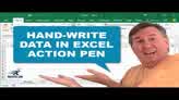Hand Write Your Excel Data With The Action Pen - 2369